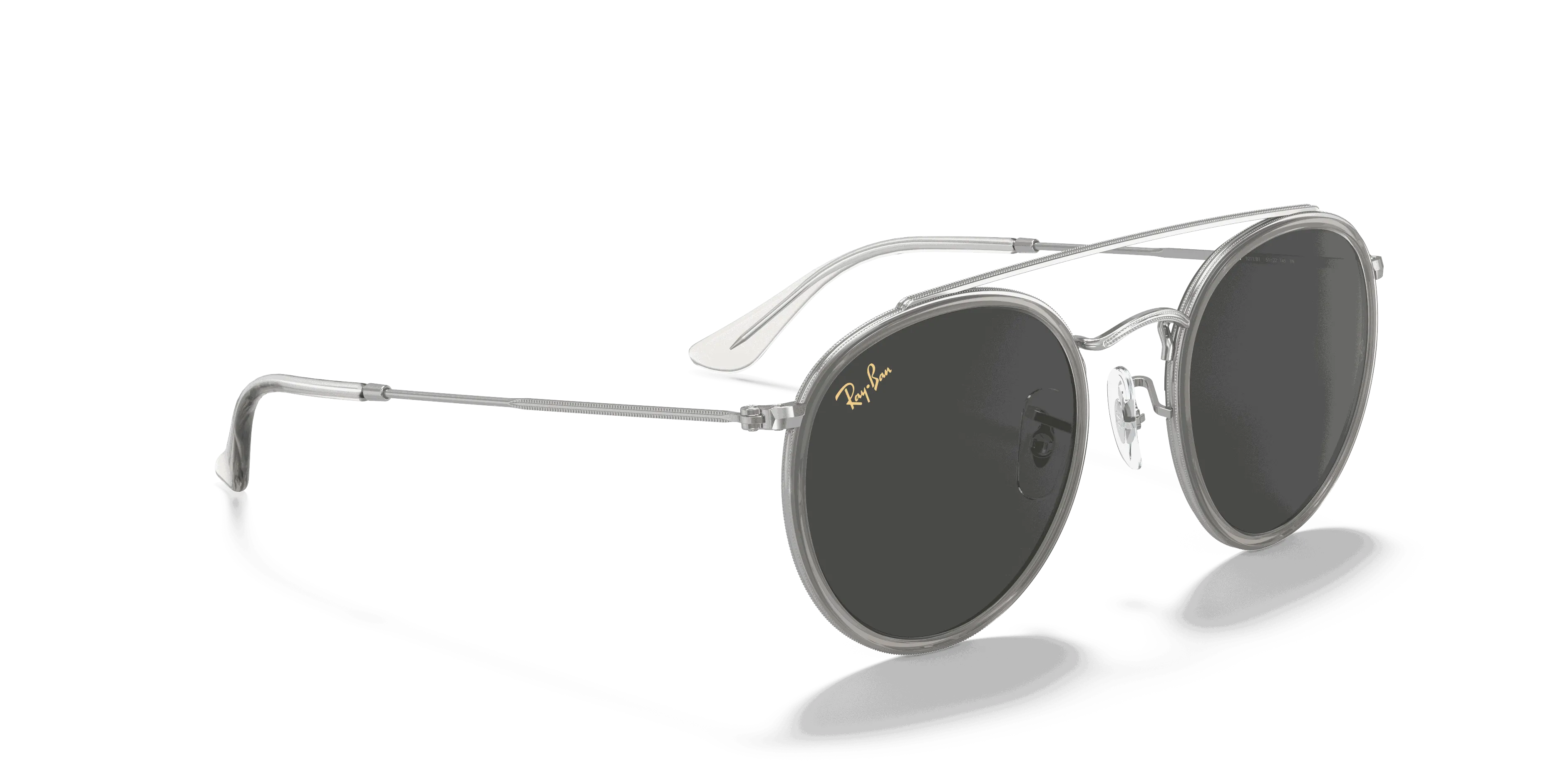 RayBan ROUND DOUBLE BRIDGE LEGEND GOLD