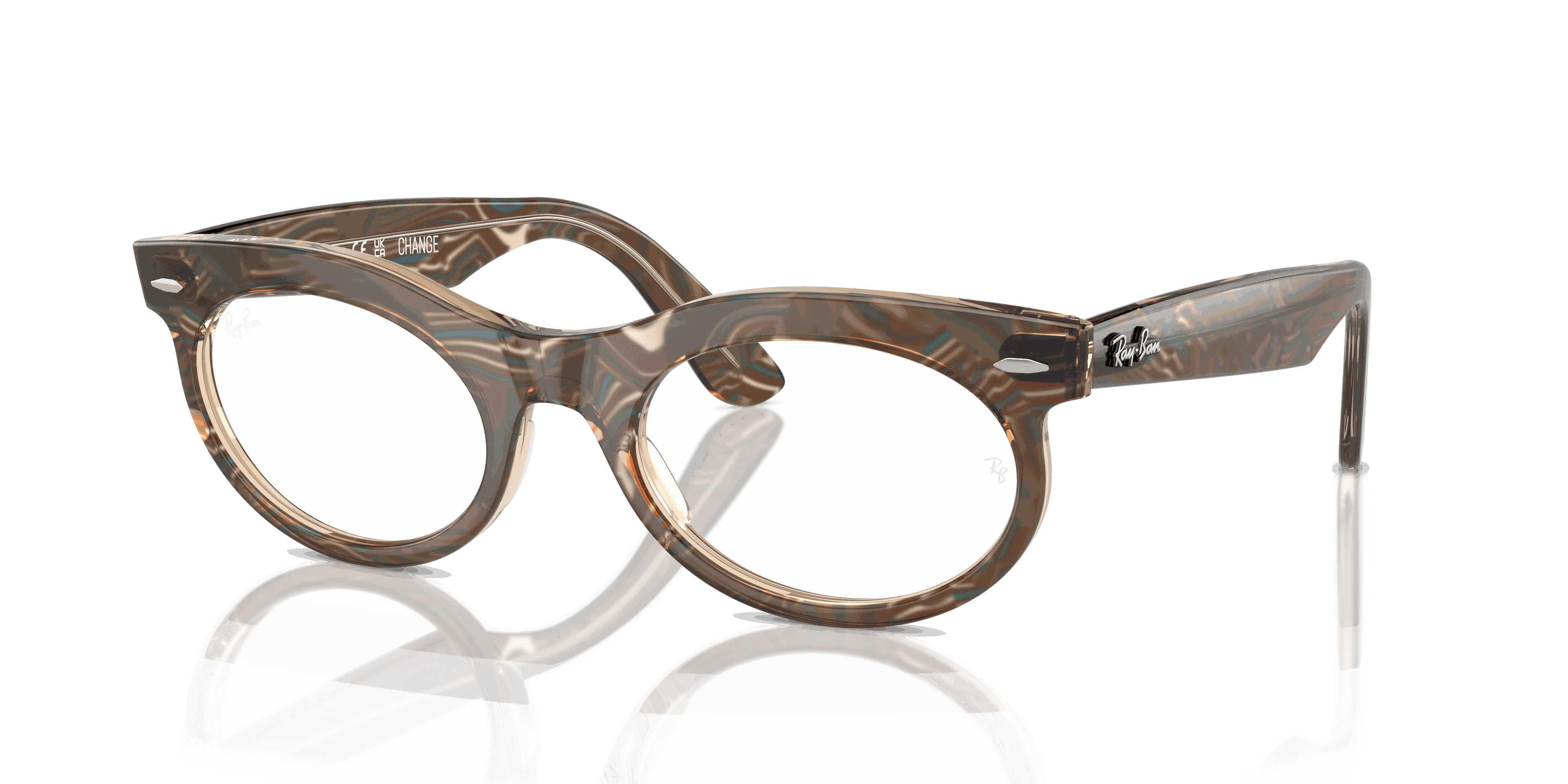RayBan WAYFARER OVAL OPTICS CHANGE