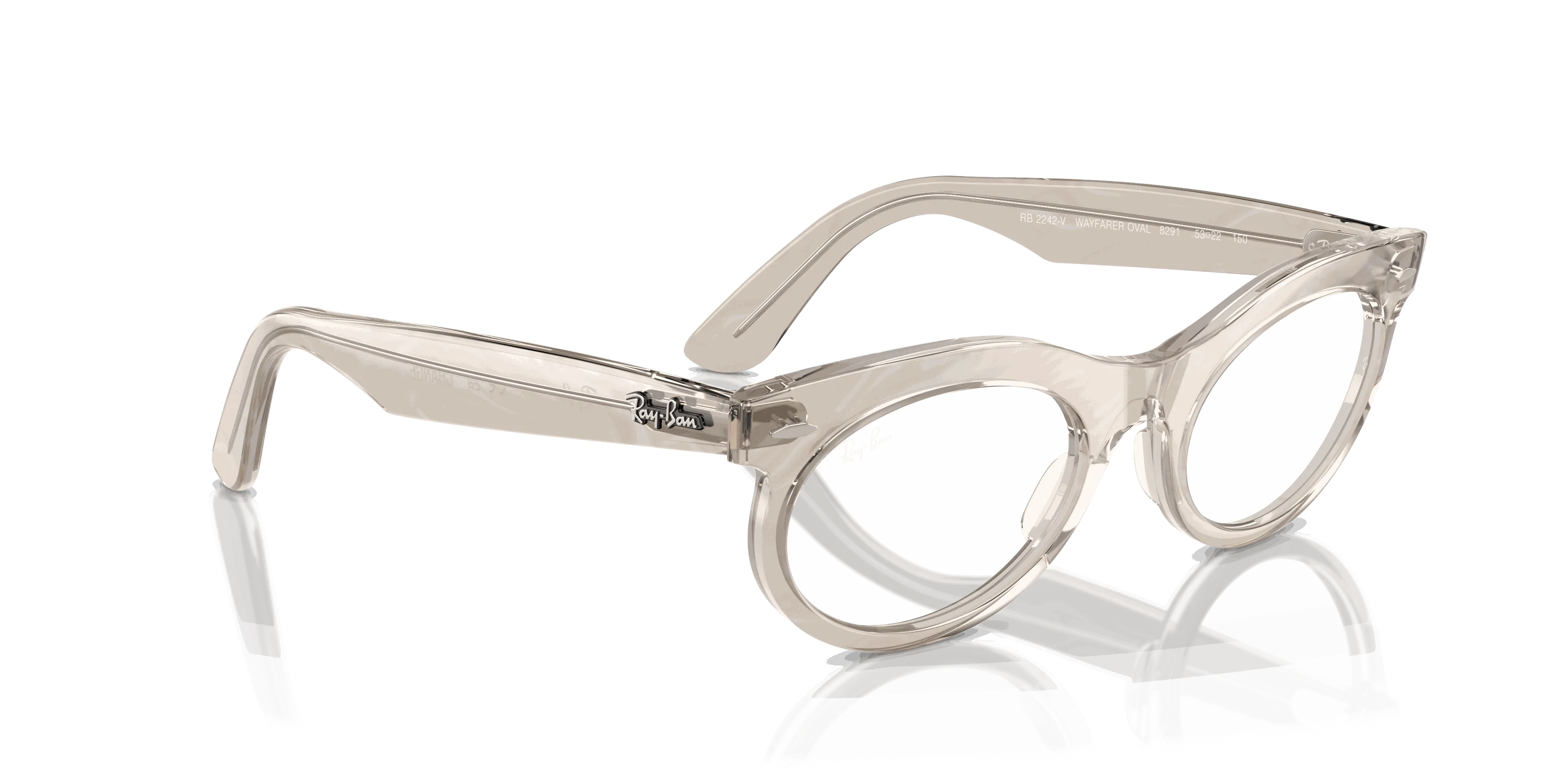 RayBan WAYFARER OVAL OPTICS CHANGE