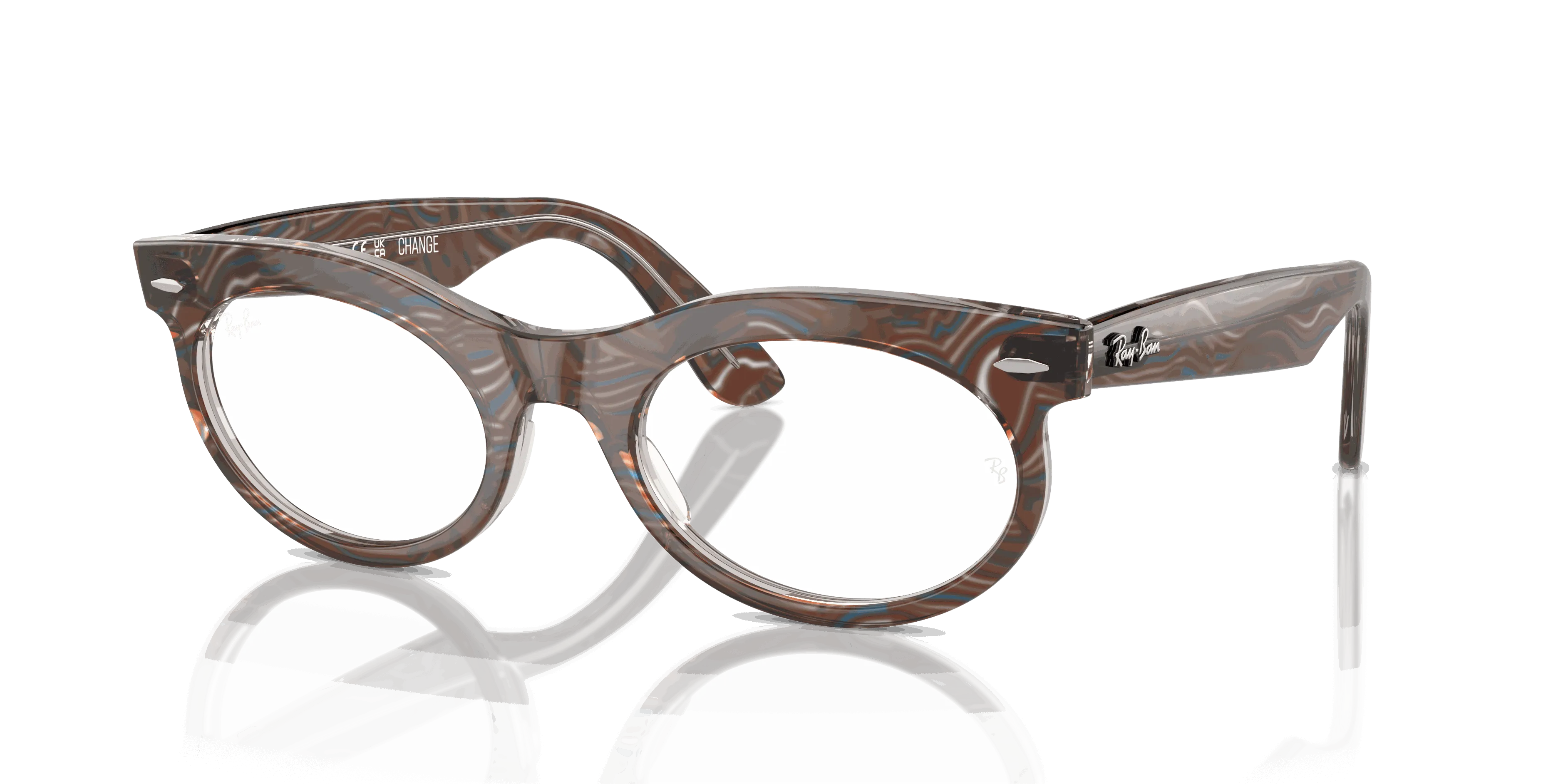 RayBan WAYFARER OVAL OPTICS CHANGE