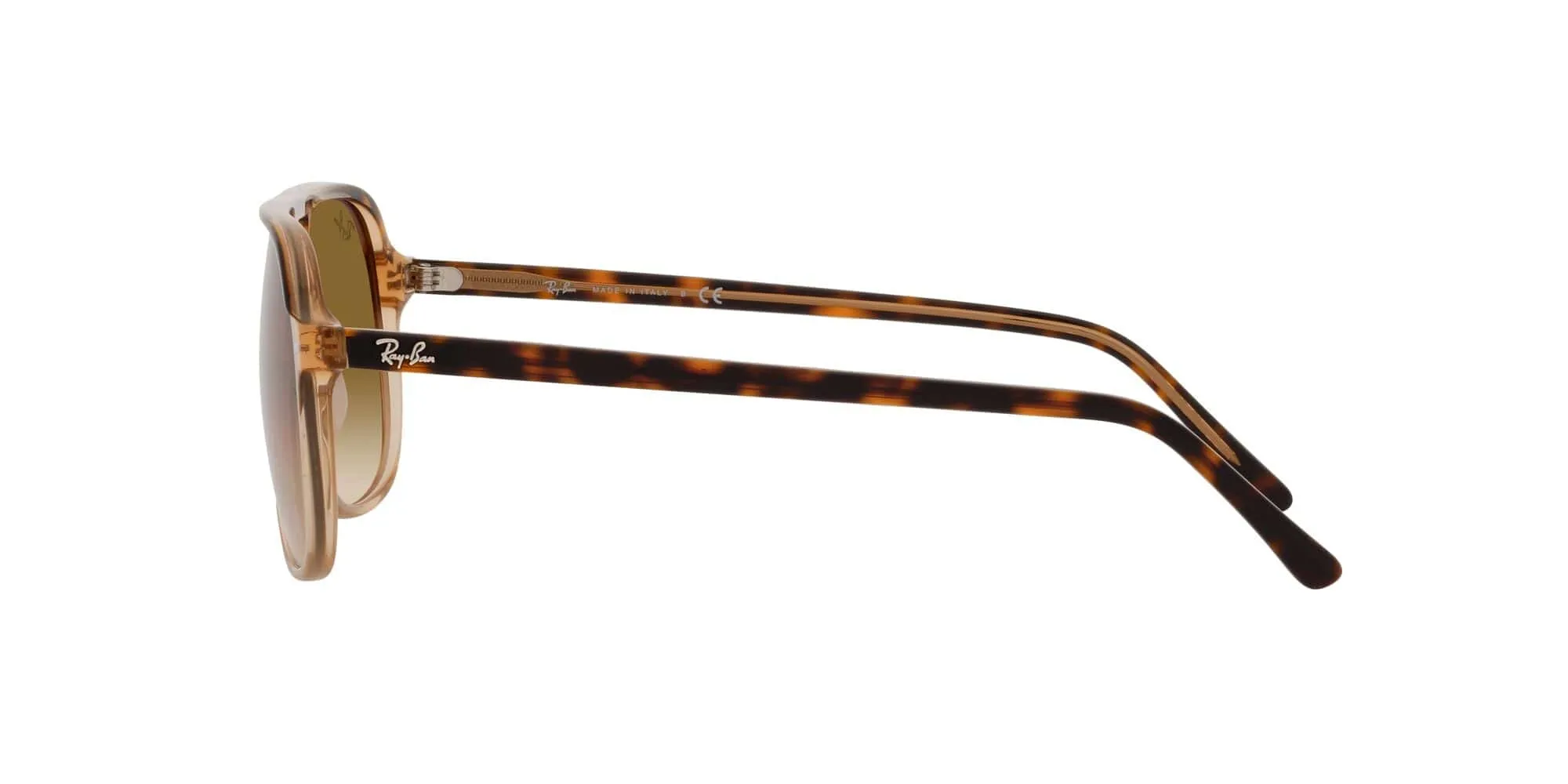 RB2198 129251 (60) Bill Havana transparent brown/brown gradient lens/CLEAR GRADIENT BROWN LENS