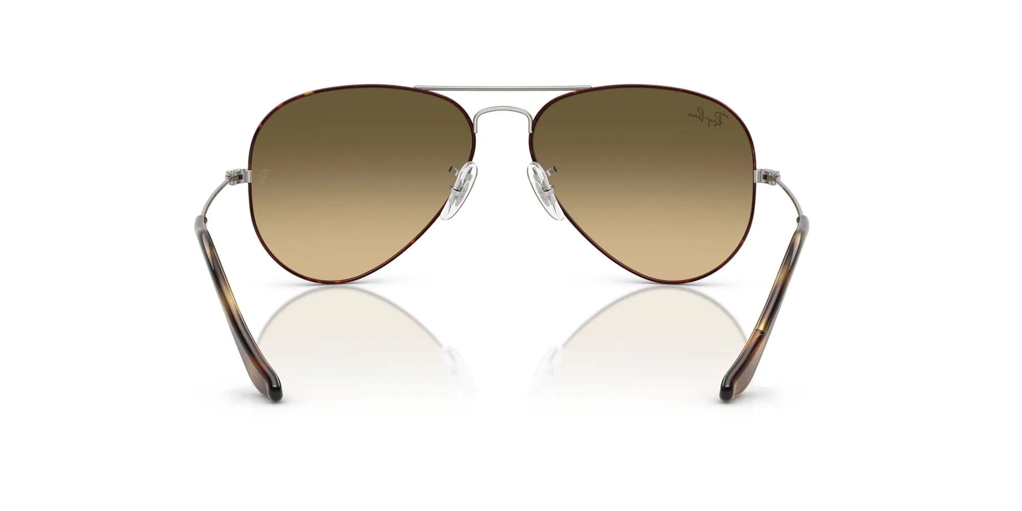 RB3025 92700A (62)  havana  gunmetal/brown vintage gradient black lens