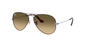 RB3025 92700A (62)  havana  gunmetal/brown vintage gradient black lens