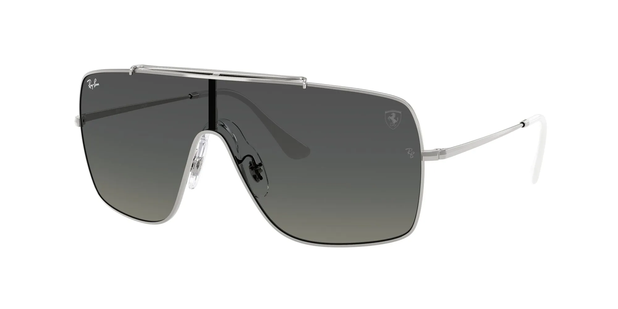 RB3697M F1048G silver/gradient grey lens