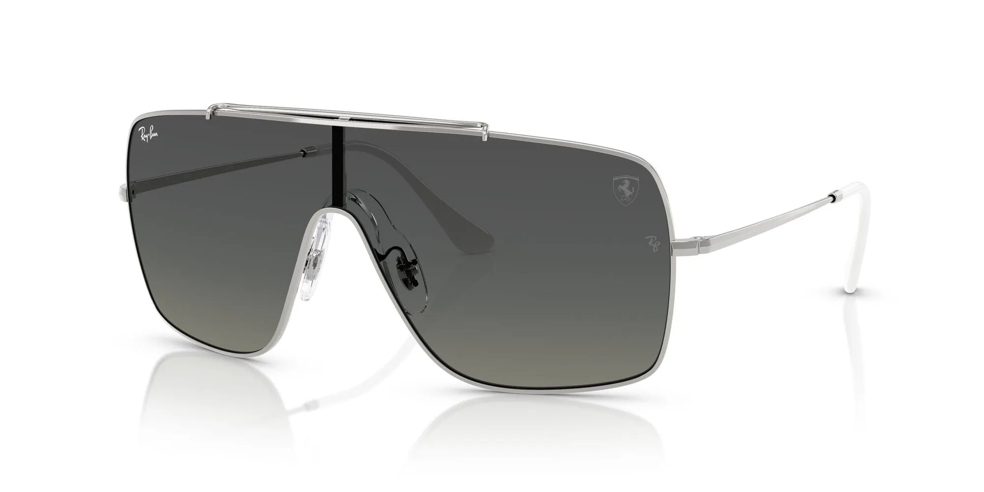 RB3697M F1048G silver/gradient grey lens