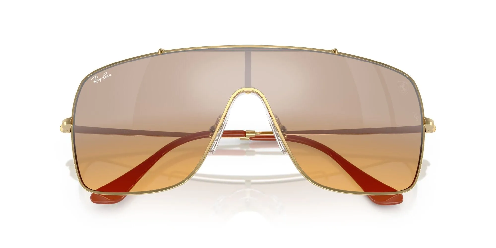 RB3697M F105Y1 Ferrari arista/orange mirror gradient silver lens