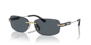 SPR68ZS ZVN09T  PALE GOLD/DARK GREY LENS