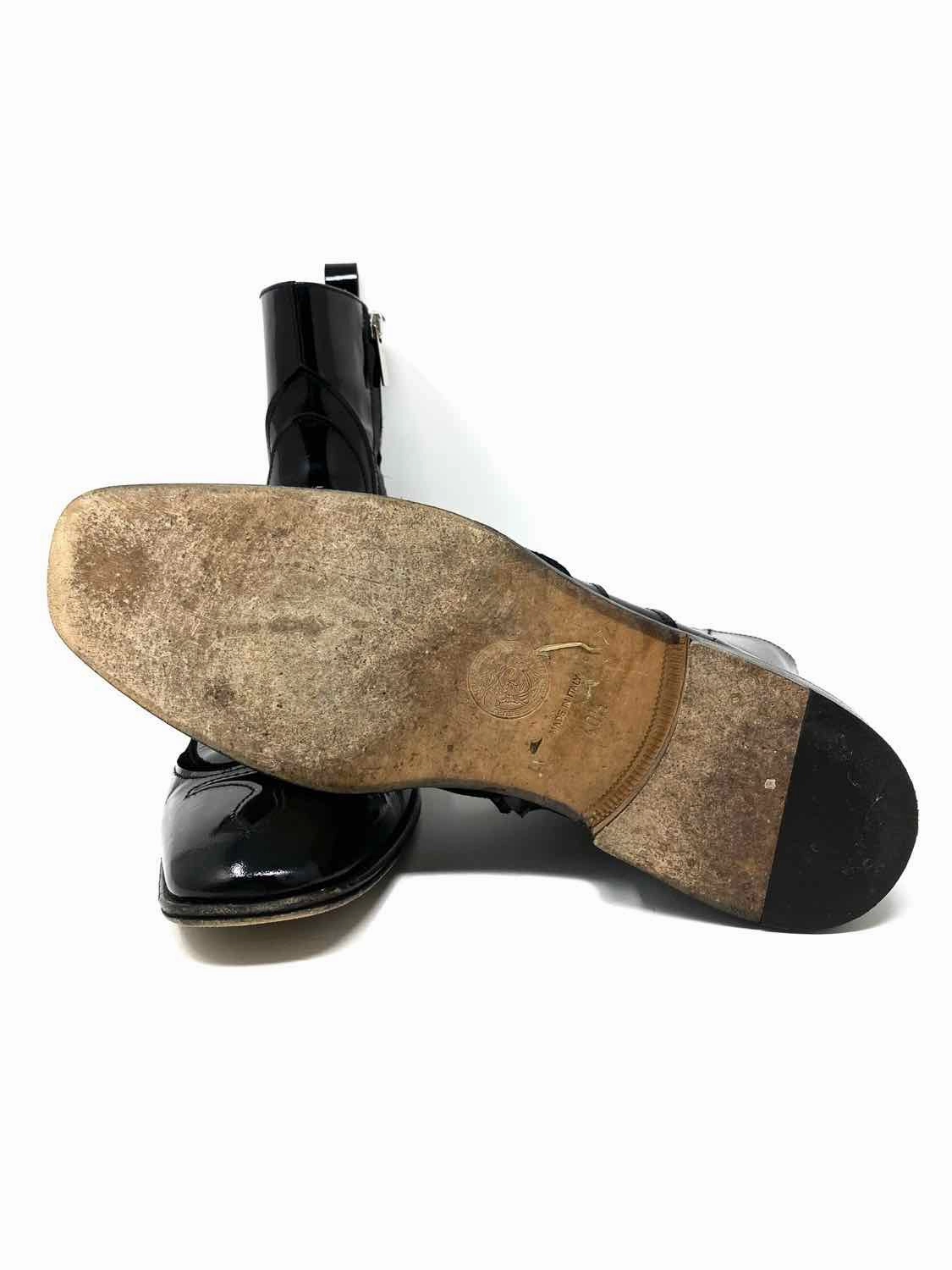 Versace Men's Black Shoe Size 7.5 Boots